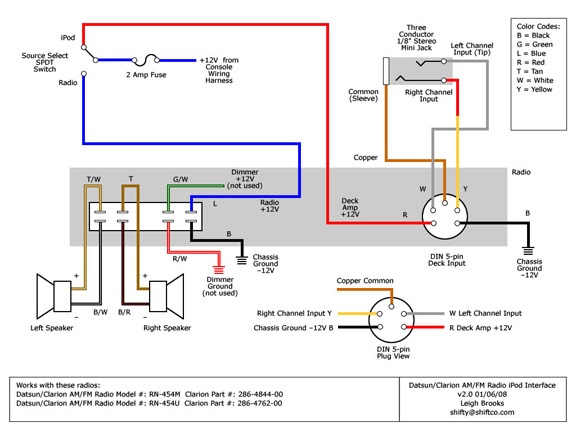 41 Clarion Car Stereo Wiring Diagram - Wiring Niche Ideas
