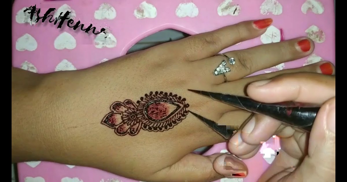 Henna Tangan Simple 30 Henna Tangan Simple Inspirasi Corak Inai
