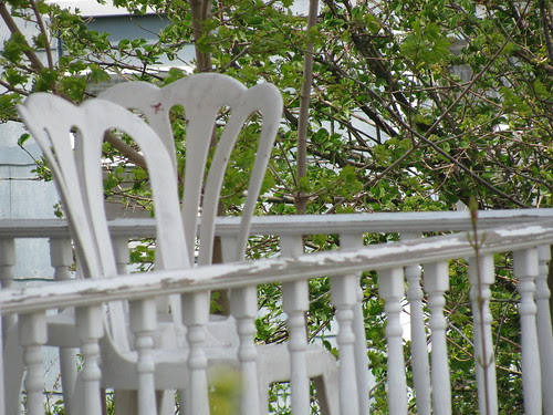 chairs on porch