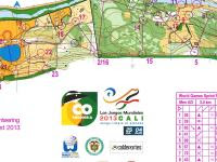 Map from World Games Relay, part 1/2