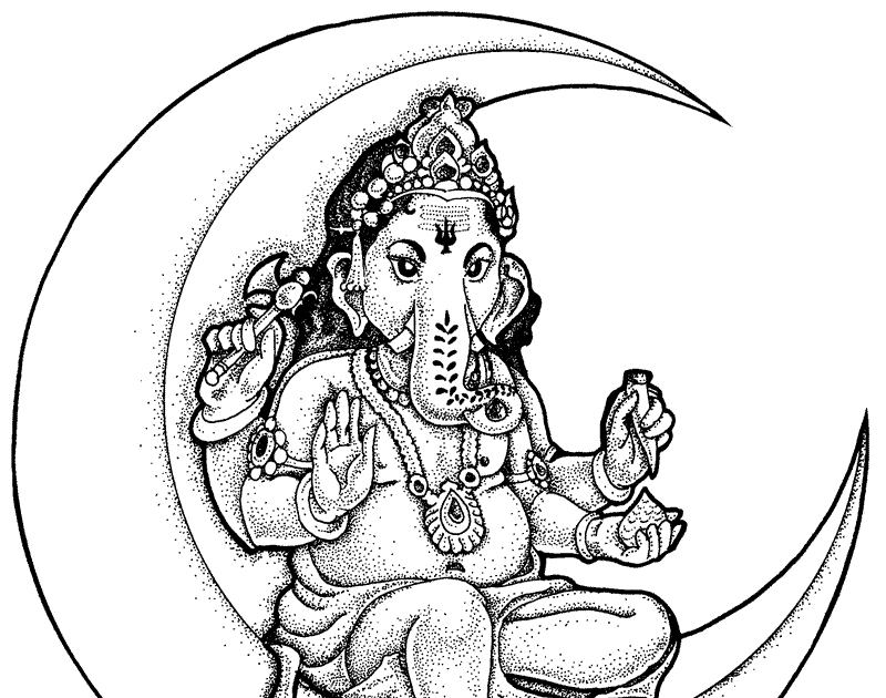 Shree Ganesh Drawing Images