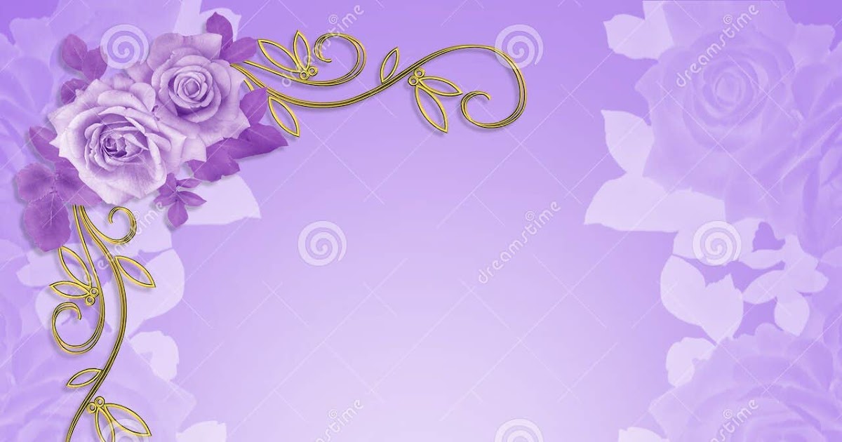 Luxury 85 of Purple Wedding Invitation Background