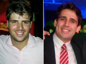 Irmãos, Tassio e Rafael Maia morreram vítimas do acidente na BR-304  (Foto: Arquivo pessoal)