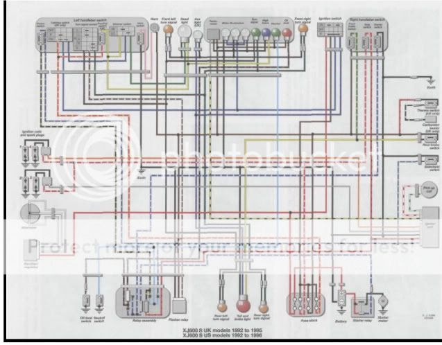 Yamaha Xj Wiring Diagram