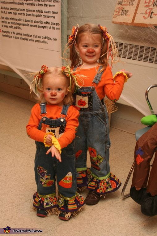 Cute Scarecrows - 2013 Halloween Costume Contest