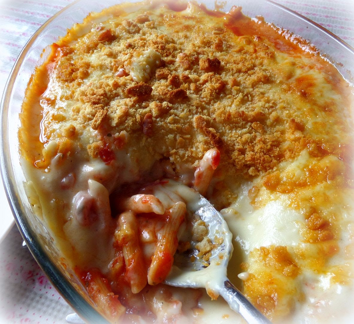 Macaroni, Cheese and Tomato Bake Macaroni, Cheese and Tomato Bake