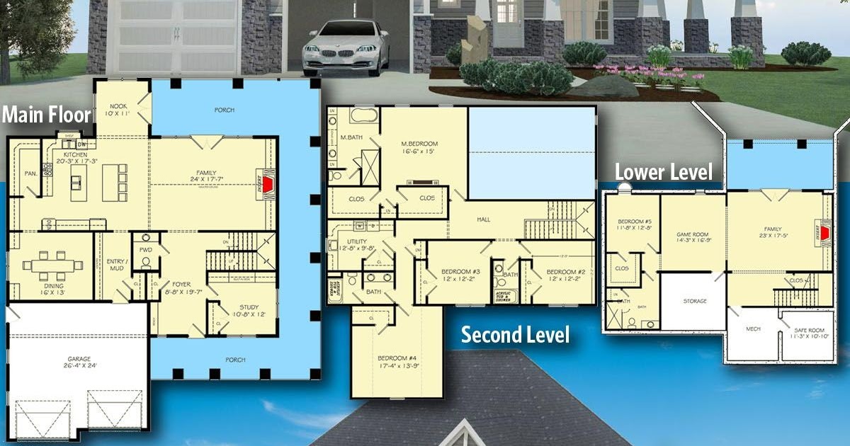 floor-plans-with-basement-bedrooms
