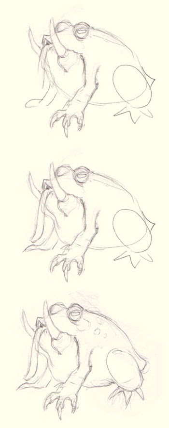 how to draw creature