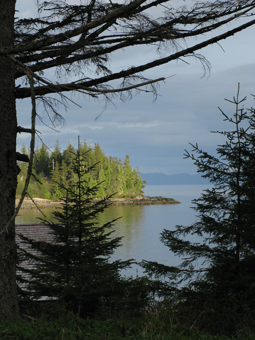 Kasaan Point in Kasaan Bay, Kasaan, Alaska