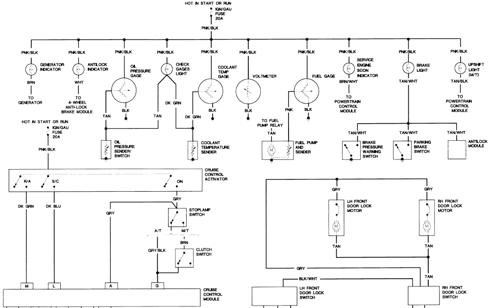 S10 Wiring Diagram Tail Lights AMKMNS