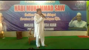 Peringatan Maulid Nabi Muhammad SAW Mesjid Nur Saadah Kelurahan Pabuaran Bogor