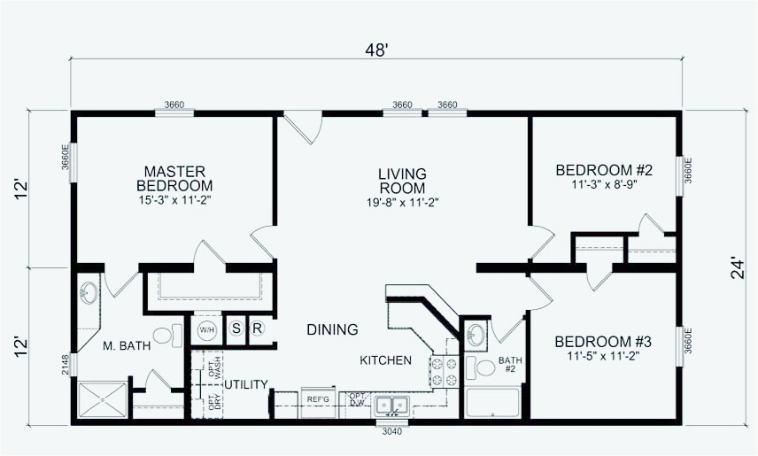 19 Awesome 24X40 House Plans