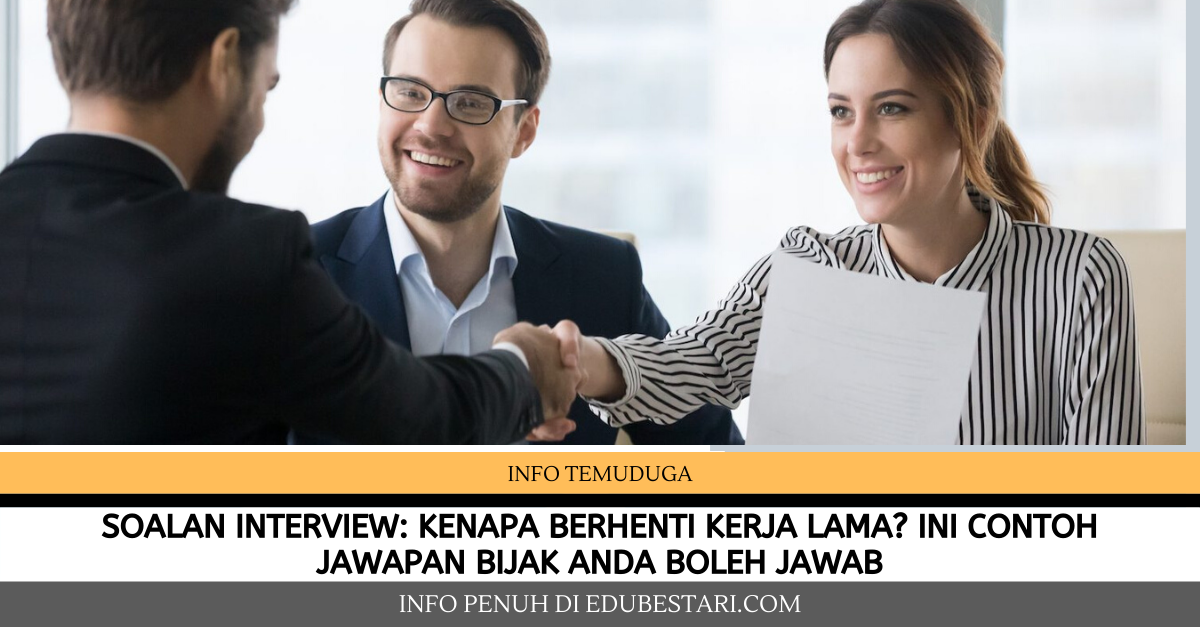 Jawapan Interview Kenapa Berhenti Kerja  Kuantan Anirasota