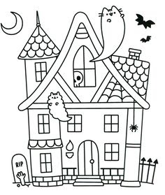 Pusheen Coloring Pages Christmas - Coloring wall