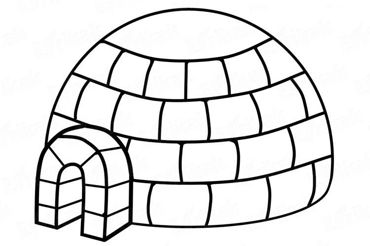 Printable Igloo Template