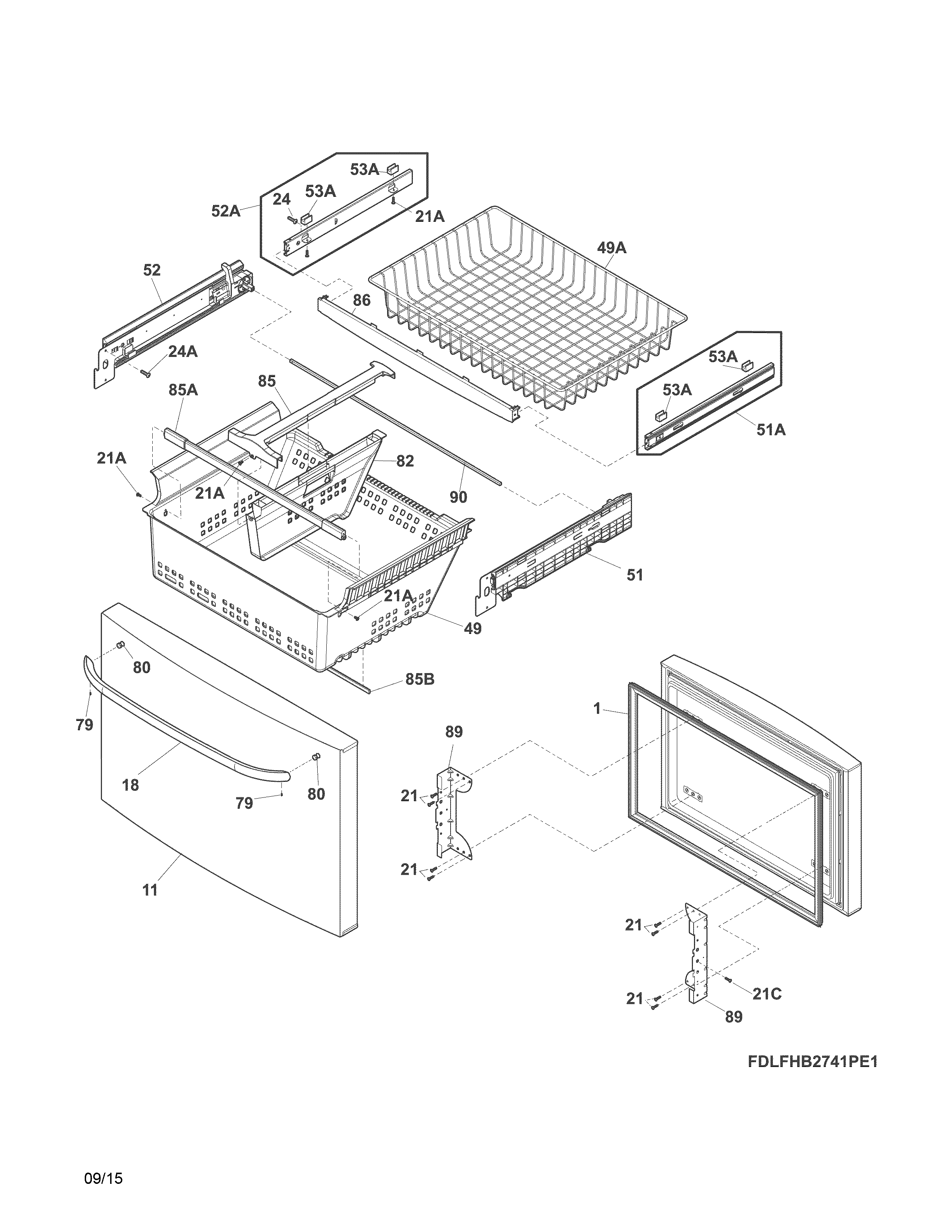 28 Frigidaire Freezer Parts Diagram - Wiring Diagram List