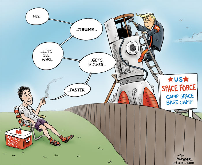Animated Justin Trudeau Cartoon