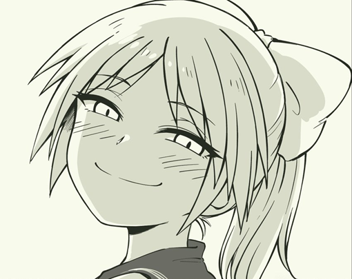 Nervous Anime Girl Face