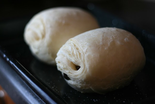 ready to bake, 8 hours later