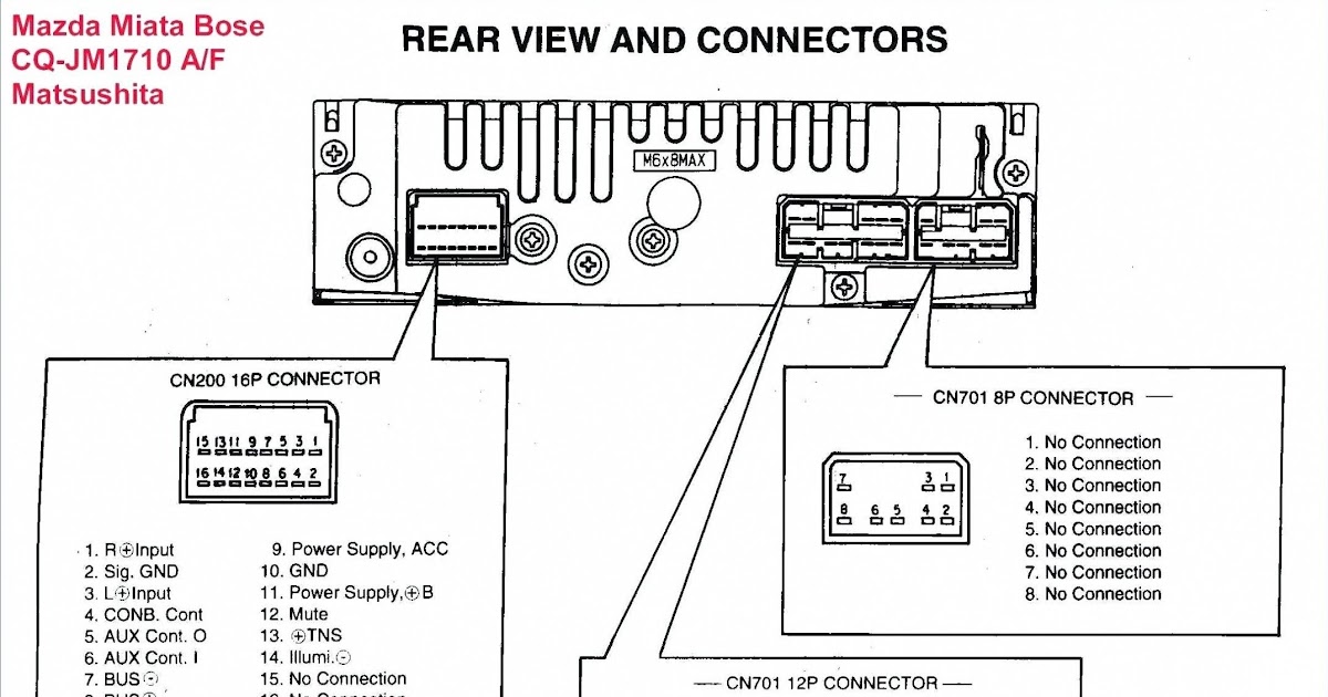 CDI WIRING DIAGRAM: Toyota Cd Player Wiring Diagram
