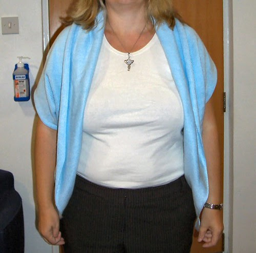 Shrug with split back