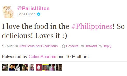 paris hilton philippines