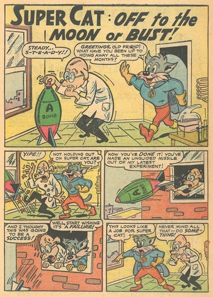 Super Cat Ajax Farrell comic book scans 01 Super Cat Ajax Farrell comic book scans 01