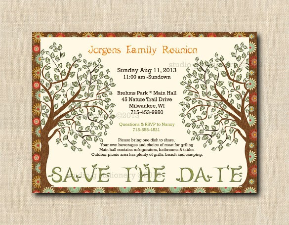 Microsoft Word Family Reunion Templates 35 Family Reunion Invitation 
