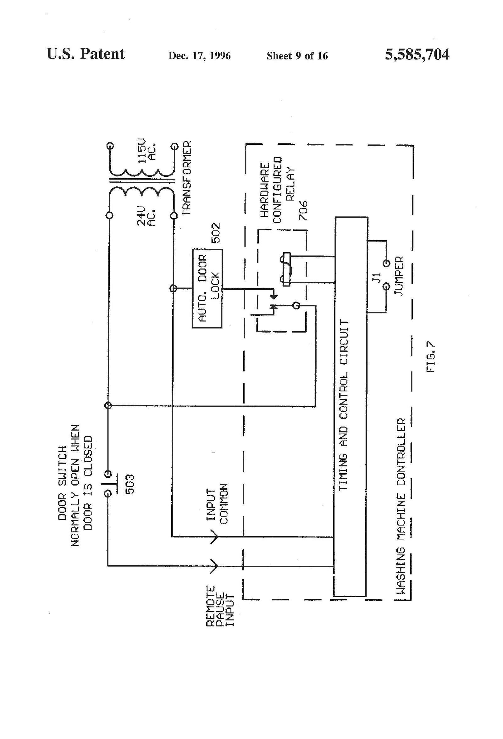 5 Wire Washing Machine Motor Wiring Diagram