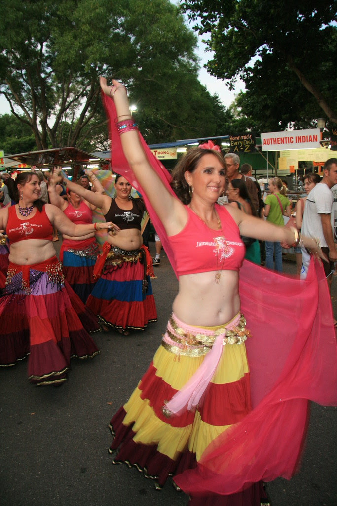 Belly Dancers Mindil Beach Market
