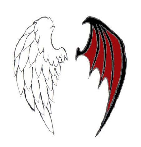 Featured image of post Angel Vs Devil Drawing Easy
