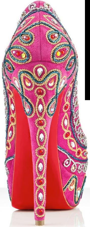 http://www.pinterest.com/pin/58828338857174097/ Louboutin Bollywood Fever