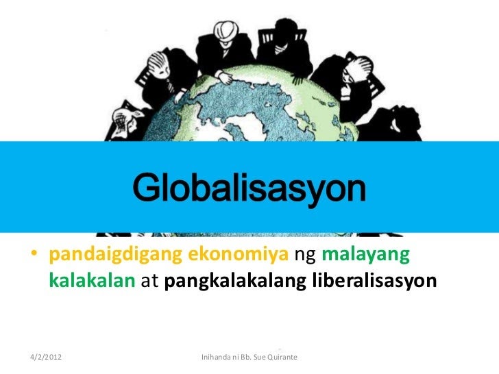 Konsepto Ng Globalisasyon Poster Slogan Pagharap Sa Hamon Ng Images
