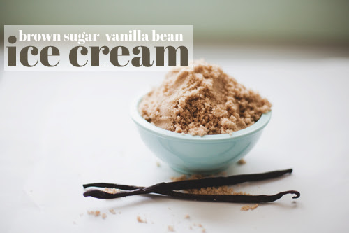 brown sugar vanilla bean ice cream