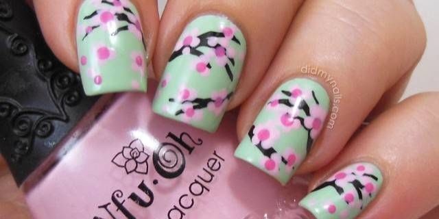 Nail Art Flower Designs Videos Step By Step - 13 Browse design ideas