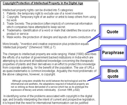 how to present a long quote in an essay