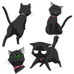 ベスト50 猫 アニメ キャラクター 画像 最高の壁紙hd