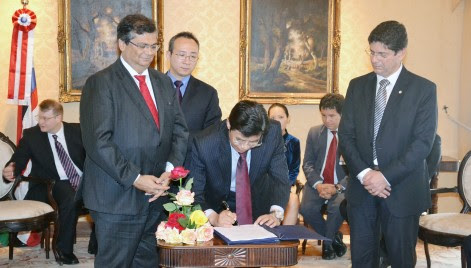 Acordo entre China e Maranhão