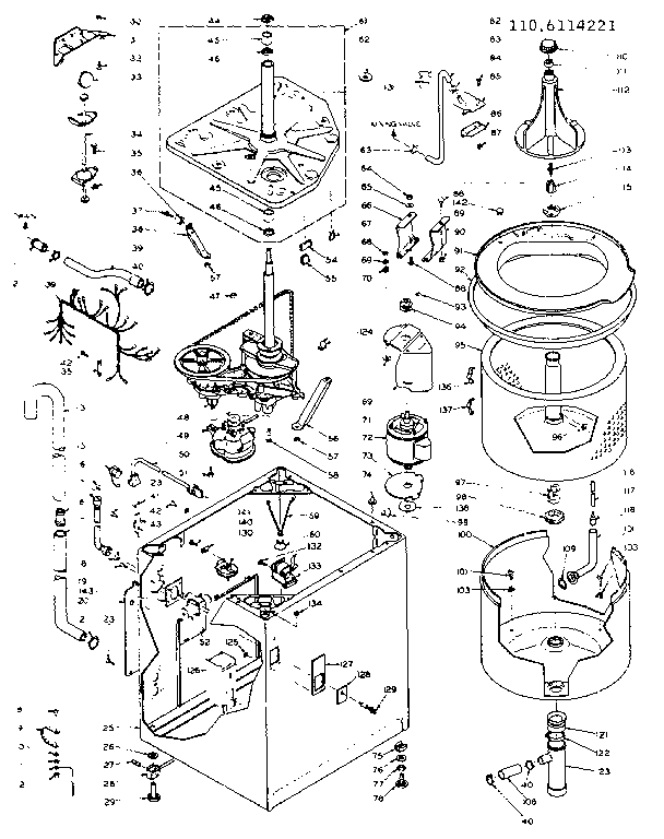 Kenmore He2 Plus Washer Parts Diagram Free Wiring Diagram