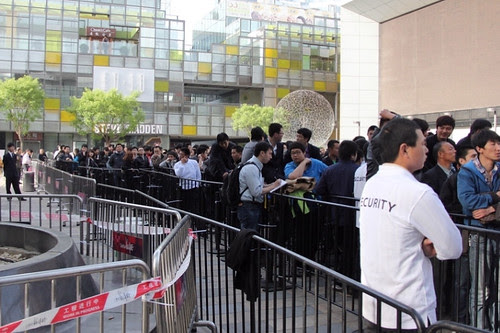 iPad 2 launch in China