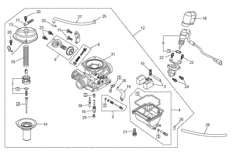 21 50cc Carburetor Diagram - Wiring Diagram Info