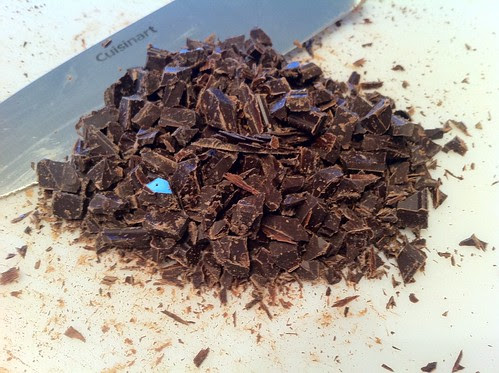 Finely Chopped Dark Chocolate