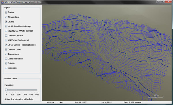 WWJ 0.6 Contour lines