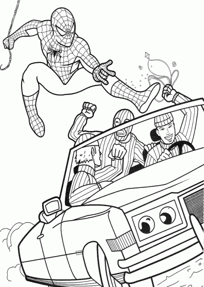 Spiderman Coloring Online | Art Books