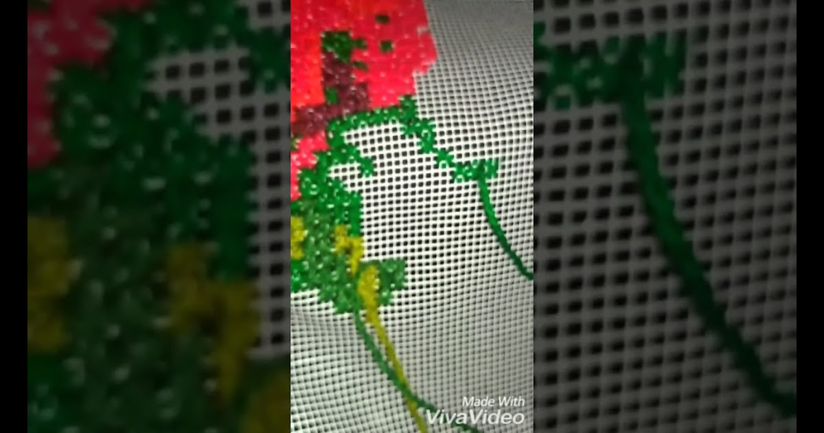 30++ Gambar Pola Kristik Bunga Galeri Bunga HD
