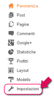 Impostazioni impostazioni