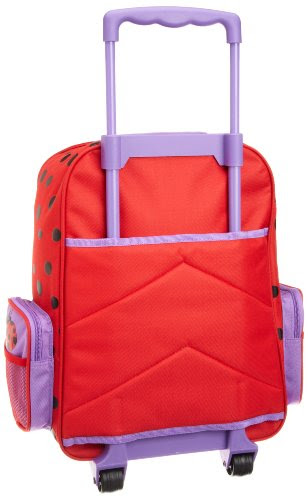 ladybug suitcase rolling