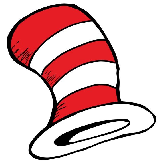Dr Suess Hat Free Svg - Crafting with Meek: Dr. Seuss SVG - One fish
