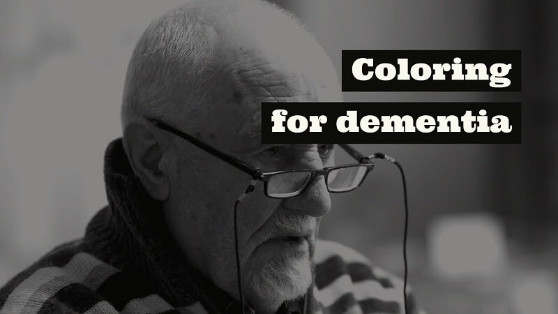 Easy Coloring Pages For Seniors With Dementia : Happy coloring mandala
