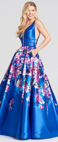 heels with royal blue dress